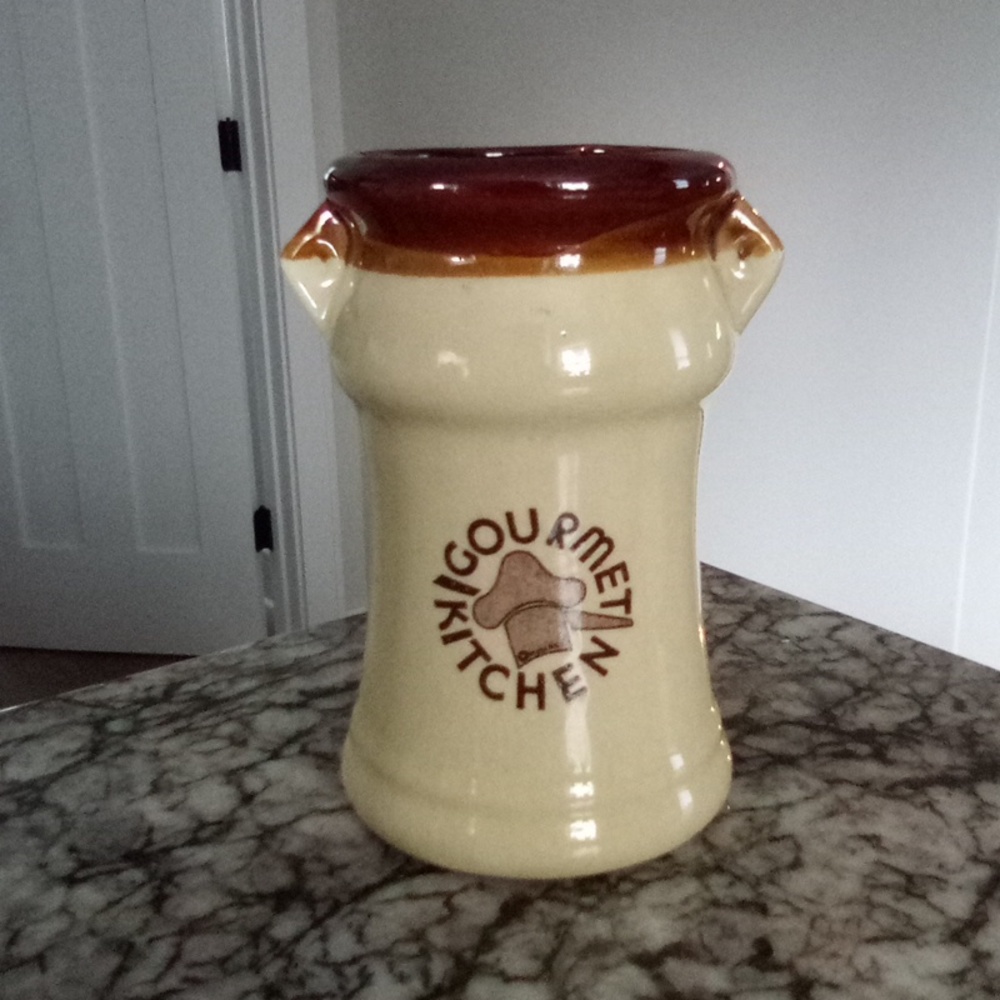Vintage Hi Mark Stone Pottery Crock Rare Find